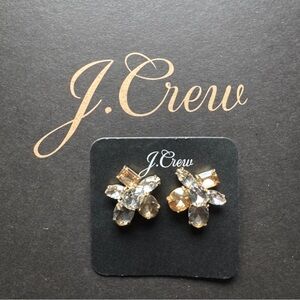 J. Crew Crystal stud earrings